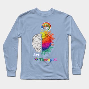 Sensitive Art Therapist Long Sleeve T-Shirt